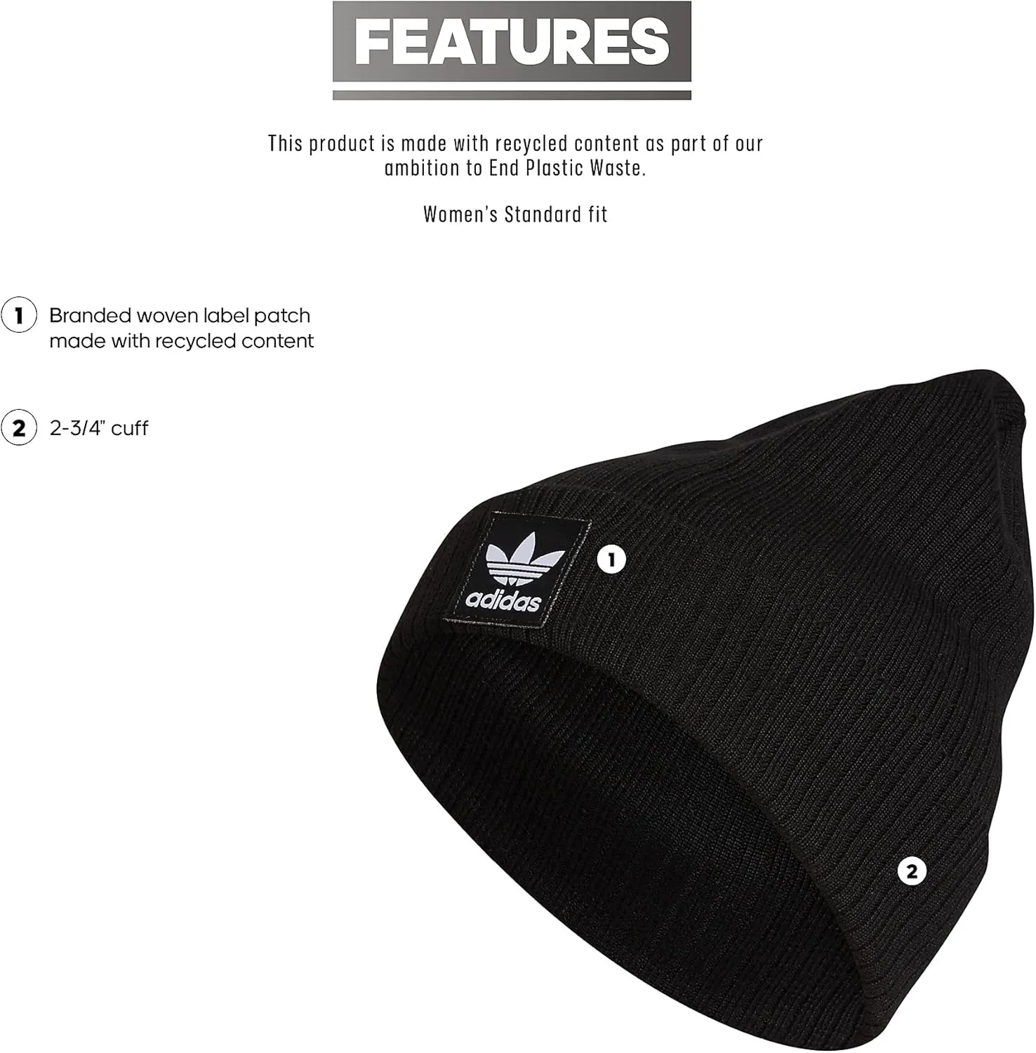 adidas Women's Rib Beanie