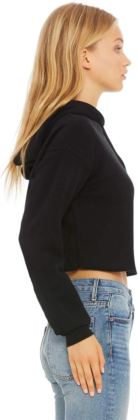 Bella Canvas B7502 Ladies Cropped Fleece Hoodie