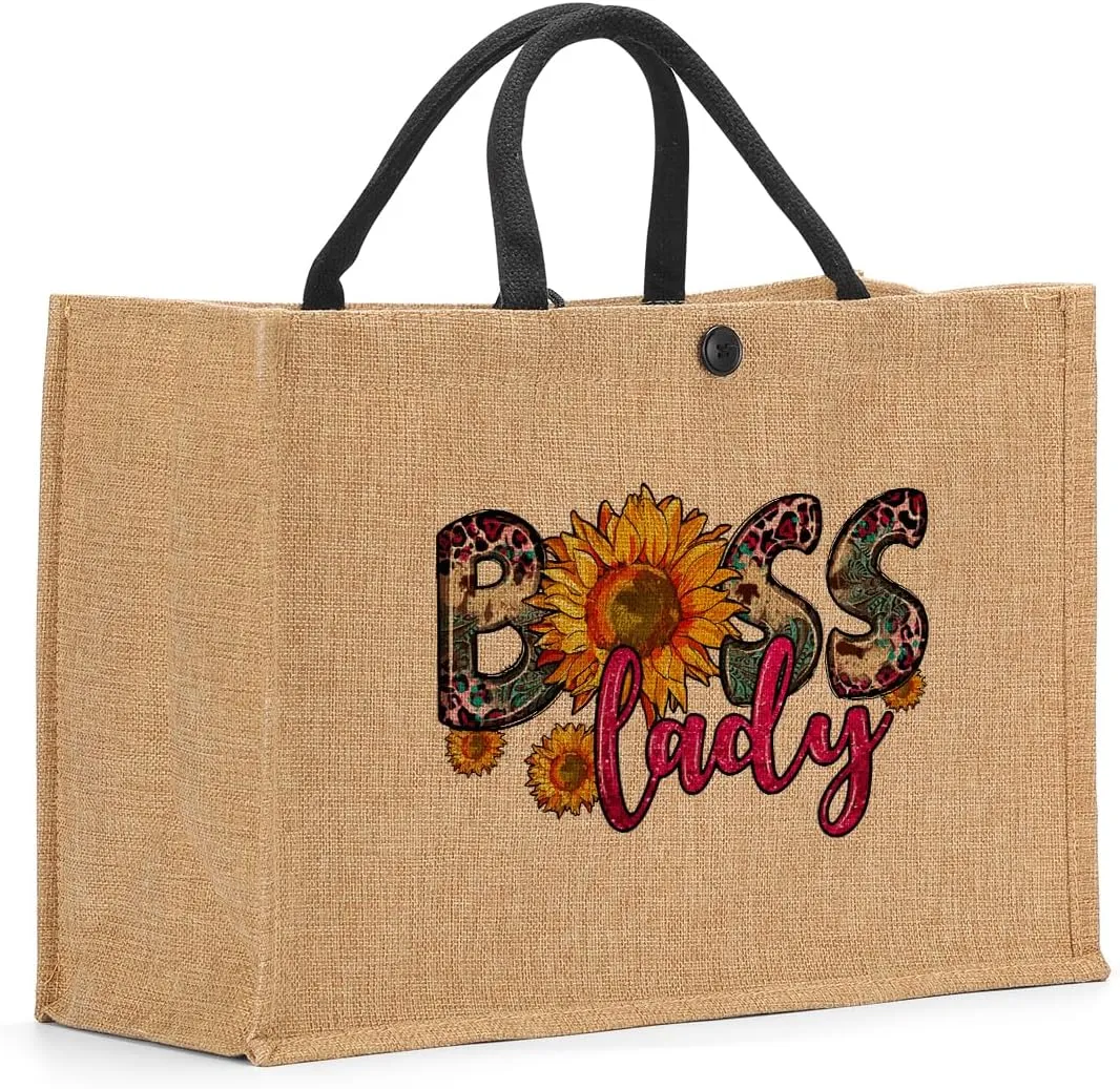 Canvas Tote Bag, Christmas Mothers Day Birthday Gifts for Female Woman