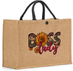 Canvas Tote Bag, Christmas Mothers Day Birthday Gifts for Female Woman