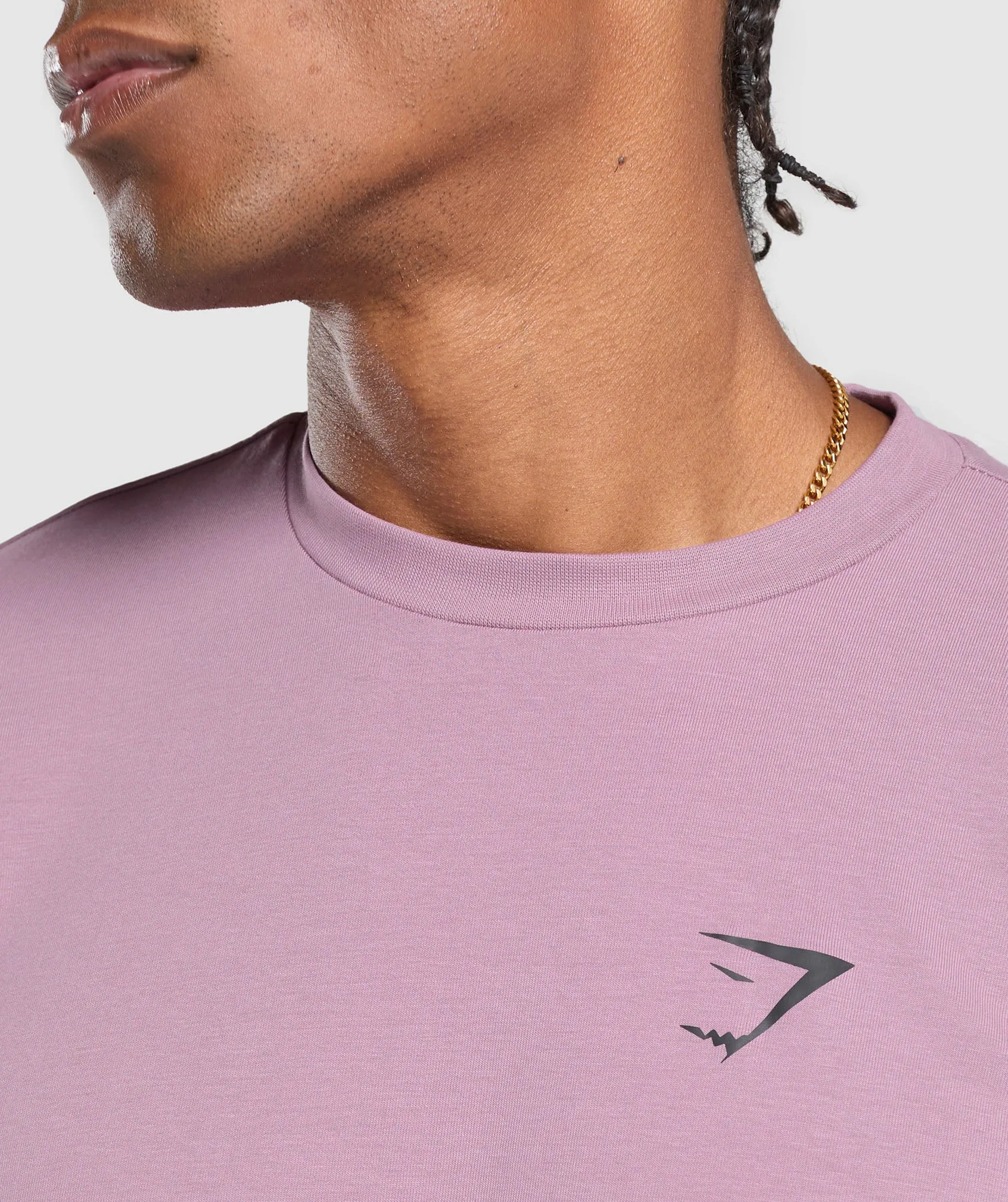 Gymshark Essential Oversized T-Shirt - Soft Purple