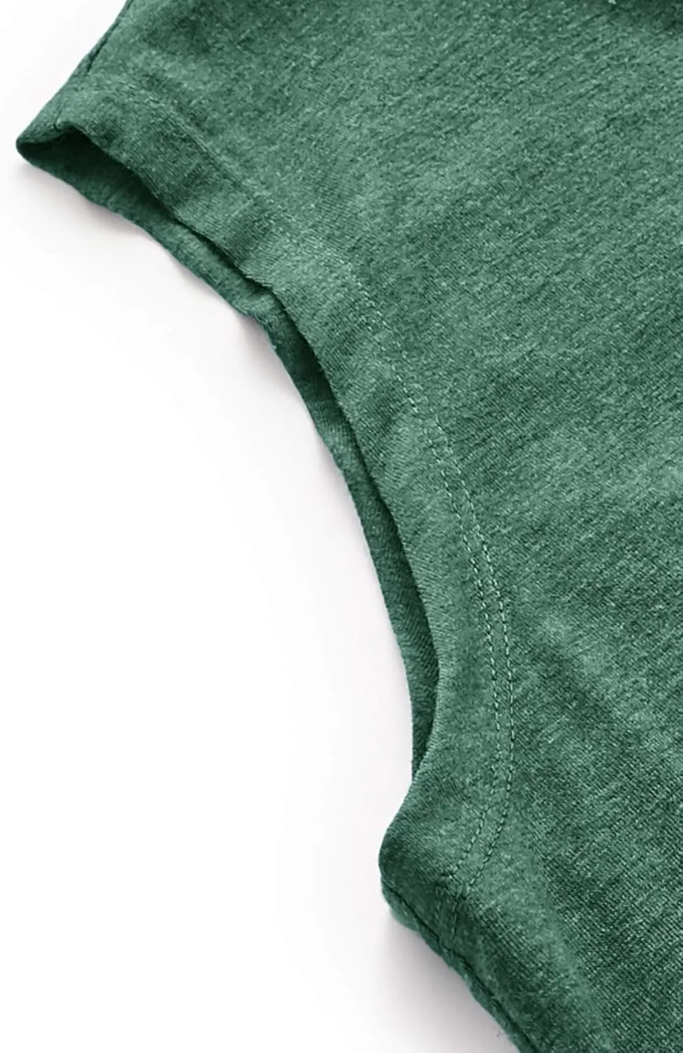 SweatyRocks Women's Summer Sleeveless Hooded Tank Top T-Shirt for Athletic Exercise Relaxed Breathable