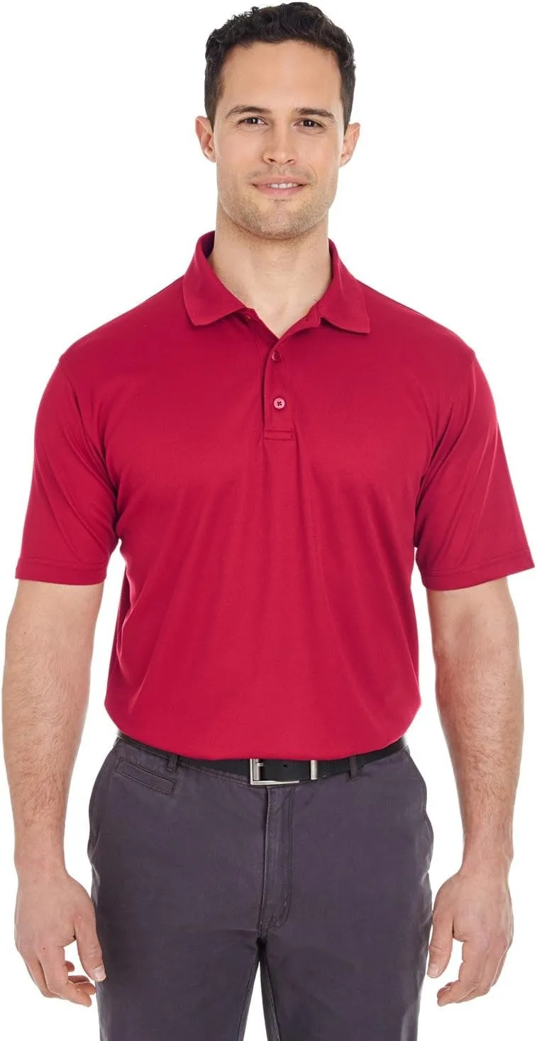 UltraClub Mens Cool & Dry Mesh Piqu Polo (8210)